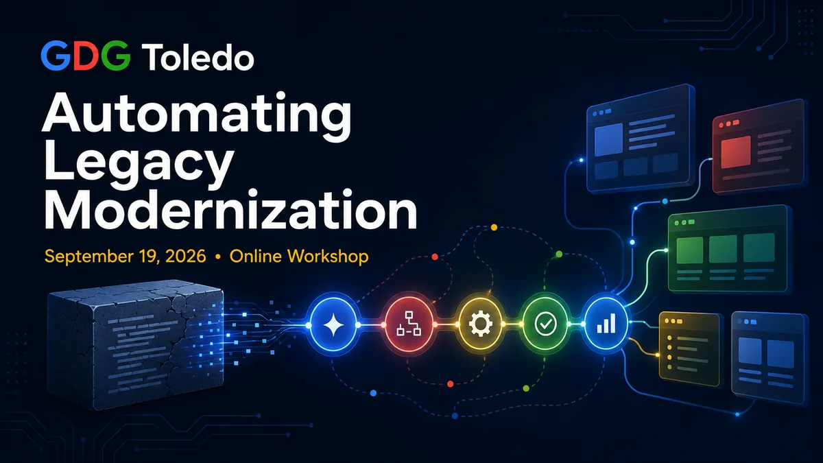 Automating Legacy Modernization with Antigravity: A Hands-On Workshop event artwork