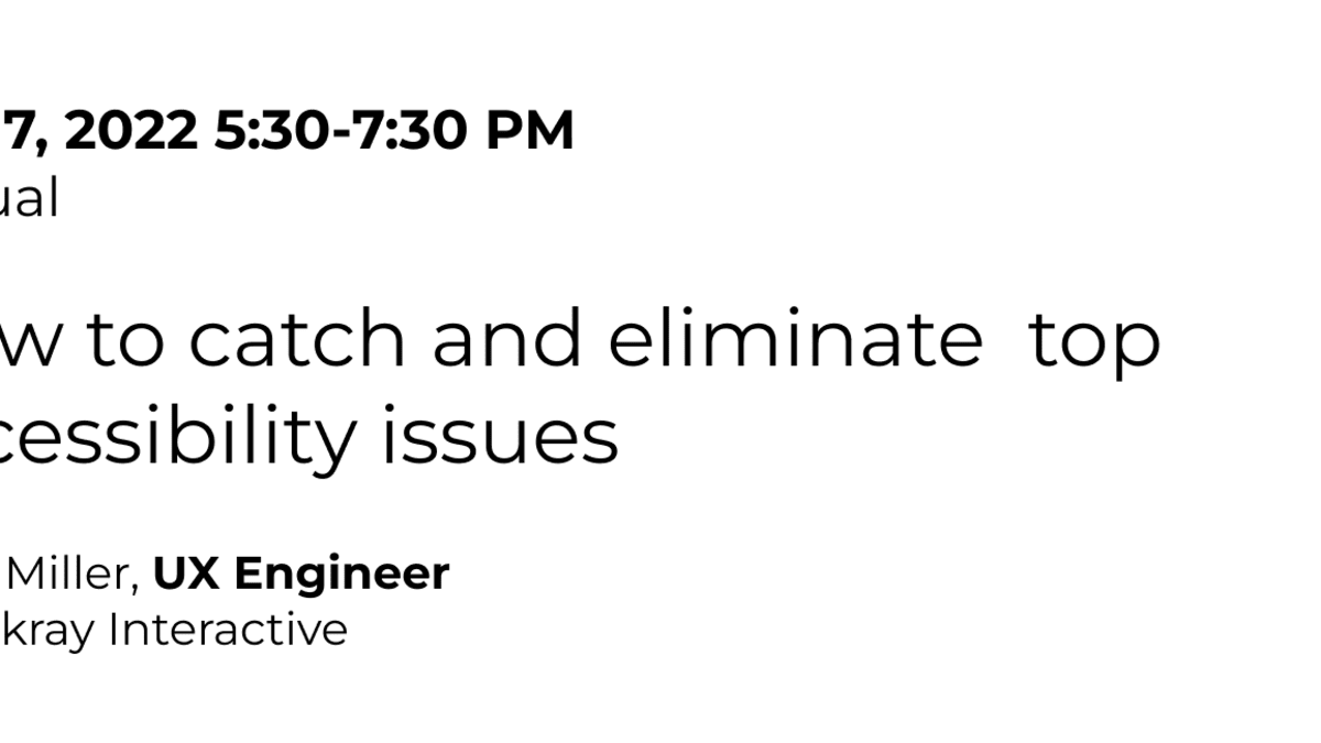 How to catch and eliminate the top accessibility issues event artwork