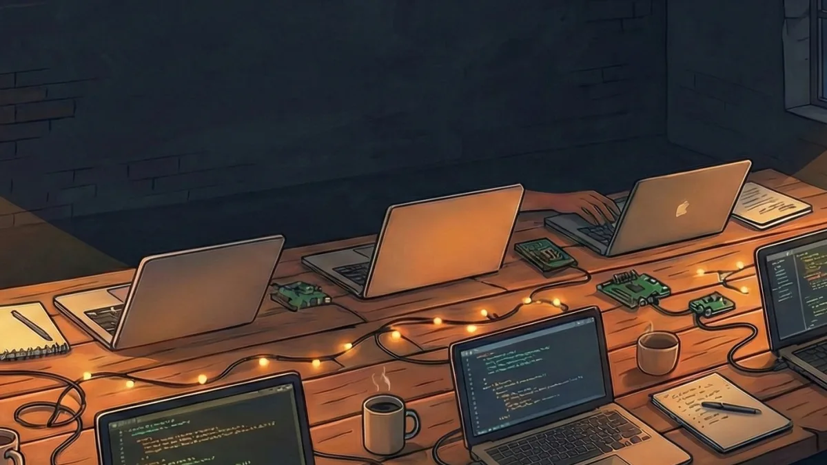 Open Hack event artwork
