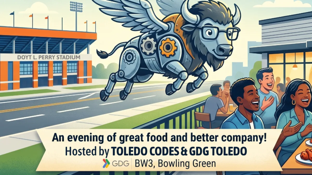 Geek Dinner Meetup at BW3 event artwork